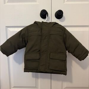 Old Navy 12-18 month Dark Green Winter Jacket